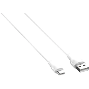 Hurtownia GSM - Kabel LDNIO LS550 USB-A/USB-C 2.4A, 0.2m (bílý) - LDN372 - {ean13} - Hurt