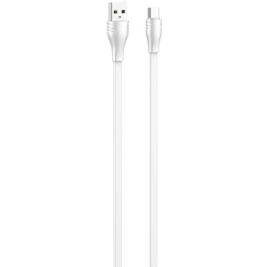 Hurtownia GSM - Kabel LDNIO LS550 USB-A/USB-C 2.4A, 0.2m (bílý) - LDN372 - {ean13} - Hurt