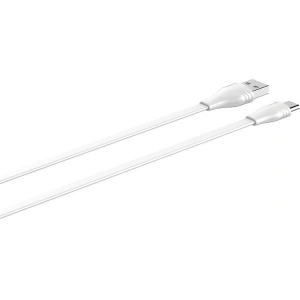 Hurtownia GSM - Kabel LDNIO LS550 USB-A/USB-C 2.4A, 0.2m (bílý) - LDN372 - {ean13} - Hurt