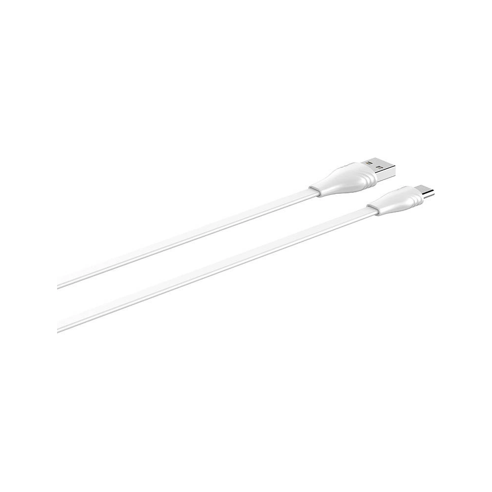 Hurtownia GSM - Kabel LDNIO LS550 USB-A/USB-C 2.4A, 0.2m (alb) - LDN372 - {ean13} - Hurt