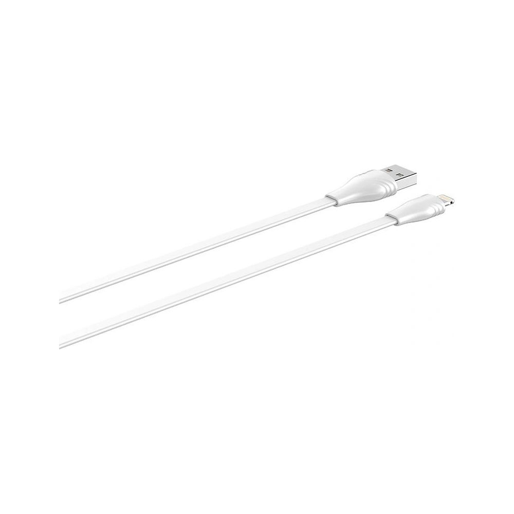 Hurtownia GSM - Kabel LDNIO LS551 USB-A/Lightning 2.1A, 1m (bílý) - LDN373 - {ean13} - Hurt