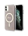 Etui Guess GUHMN61H4STP Apple iPhone 11 roz/broz hardcase 4G MagSafe
