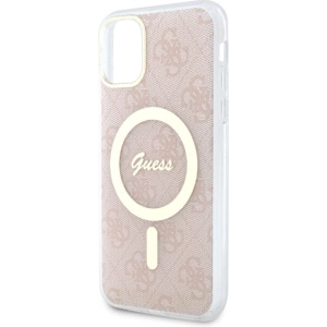 Hurtownia GSM - Etui Guess GUHMN61H4STP Apple iPhone 11 roz/broz hardcase 4G MagSafe - GUE2465 - {ean13} - Hurt