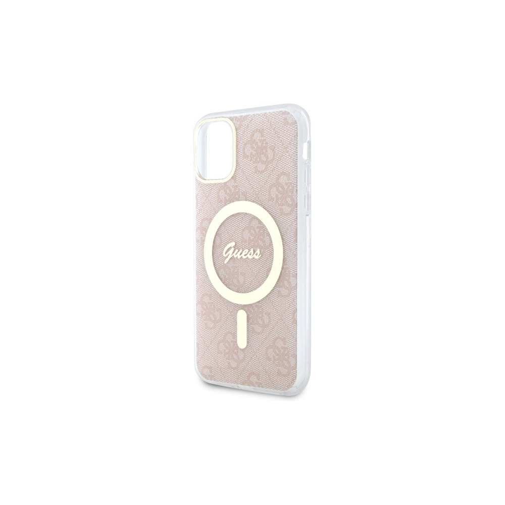 Hurtownia GSM - Etui Guess GUHMN61H4STP Apple iPhone 11 rózsaszín/pink hardcase 4G MagSafe - GUE2465 - {ean13} - Hurt