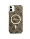 Hurtownia GSM - Etui Guess GUHMN61H4STW Apple iPhone 11 barna/brown hardcase 4G MagSafe - GUE2466 - {ean13} - Hurt
