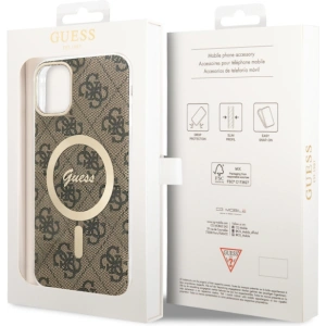 Hurtownia GSM - Etui Guess GUHMN61H4STW Apple iPhone 11 maro/brown hardcase 4G MagSafe - GUE2466 - {ean13} - Hurt