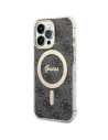 Wholesale Guess GUHMP13LH4STK Apple iPhone 13 Pro black hardcase 4G MagSafe - GUE2467 - {ean13} - Hurt