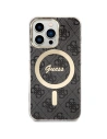Wholesale Guess GUHMP13LH4STK Apple iPhone 13 Pro black hardcase 4G MagSafe - GUE2467 - {ean13} - Hurt