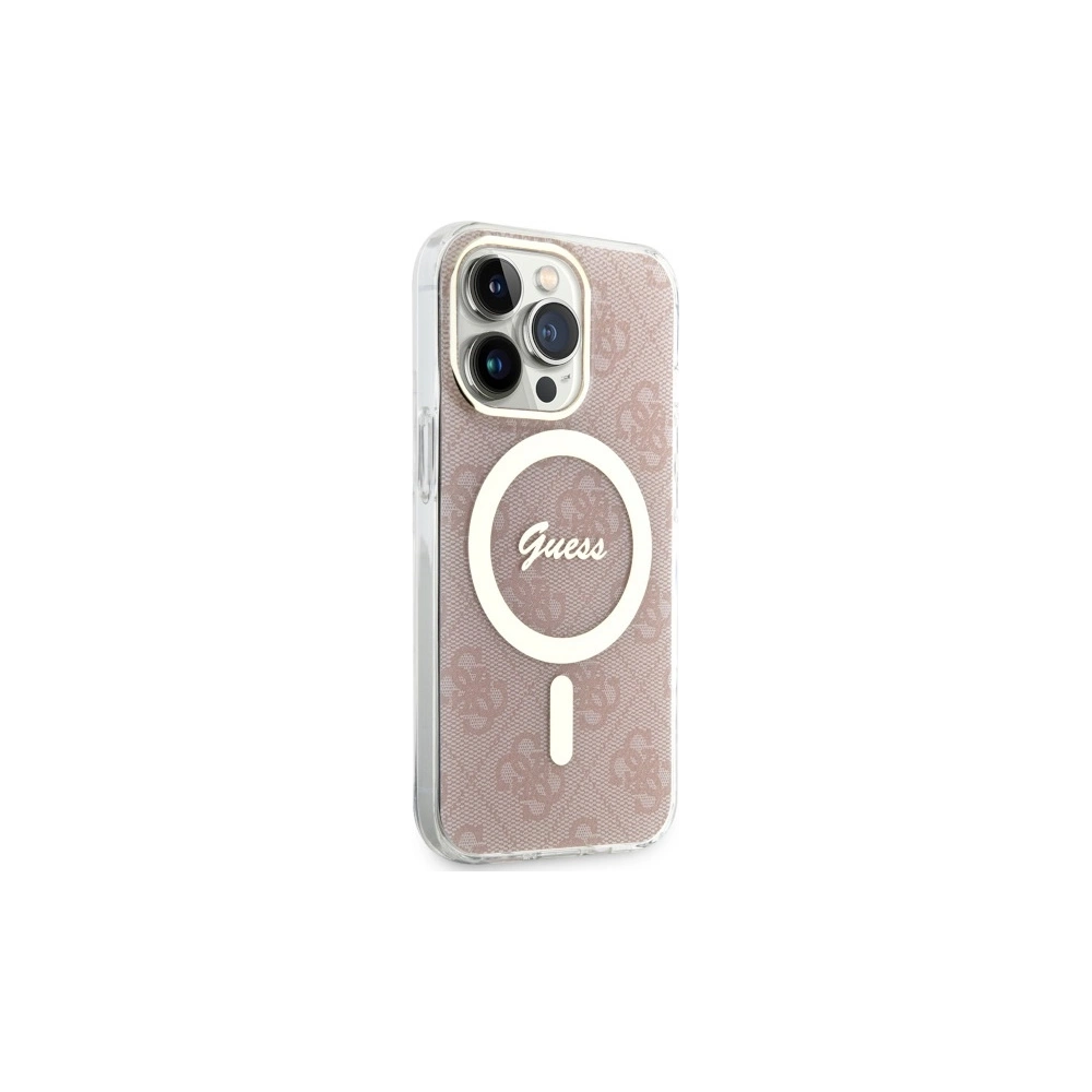 Hurtownia GSM - Etui Guess GUHMP13LH4STP Apple iPhone 13 Pro rózsaszín/pink hardcase 4G MagSafe - GUE2468 - {ean13} - Hurt
