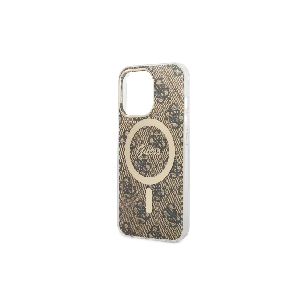 Hurtownia GSM - Etui Guess GUHMP13LH4STW Apple iPhone 13 Pro brązowy/brown hardcase 4G MagSafe - GUE2469 - {ean13} - Hurt