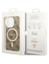 Wholesale Guess GUHMP13LH4STW Apple iPhone 13 Pro brown hardcase 4G MagSafe - GUE2469 - {ean13} - Hurt