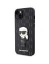 Hurtownia GSM - Etui Karl Lagerfeld KLHCP14MSAKHPKK Apple iPhone 14 Plus / 15 Plus černý/black Saffiano Monogram Ikonik - KLD1547 - {ean13} - Hurt