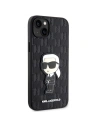 Hurtownia GSM - Etui Karl Lagerfeld KLHCP14MSAKHPKK Apple iPhone 14 Plus / 15 Plus schwarz Saffiano Monogram Ikonik - KLD1547 - {ean13} - Hurt