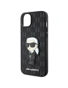 Hurtownia GSM - Etui Karl Lagerfeld KLHCP14MSAKHPKK Apple iPhone 14 Plus / 15 Plus schwarz Saffiano Monogram Ikonik - KLD1547 - {ean13} - Hurt