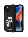 Etui Karl Lagerfeld KLHCP14MSANKCPK Apple iPhone 14 Plus / 15 Plus Hardcase schwarz Saffiano Karl & Choupette