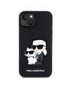Hurtownia GSM - Etui Karl Lagerfeld KLHCP14MSANKCPK Apple iPhone 14 Plus / 15 Plus Hardcase schwarz Saffiano Karl & Choupette - KLD1548 - {ean13} - Hurt