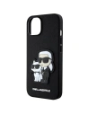 Hurtownia GSM - Etui Karl Lagerfeld KLHCP14MSANKCPK Apple iPhone 14 Plus / 15 Plus Hardcase schwarz Saffiano Karl & Choupette - KLD1548 - {ean13} - Hurt