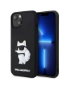 Etui Karl Lagerfeld KLHCP14S3DRKHNK Apple iPhone 14 negru/black hardcase Rubber Choupette 3D