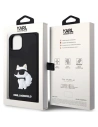 Hurtownia GSM - Etui Karl Lagerfeld KLHCP14S3DRKHNK Apple iPhone 14 czarny/black hardcase Rubber Choupette 3D - KLD1549 - {ean13} - Hurt
