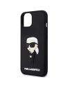 Hurtownia GSM - Etui Karl Lagerfeld KLHCP14S3DRKINK Apple iPhone 14 černý/black hardcase Rubber Ikonik 3D - KLD1550 - {ean13} - Hurt