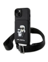 Etui Karl Lagerfeld KLHCP14SCSAKCPMK Apple iPhone 14 hardcase černý/black Crossbody Saffiano Karl & Choupette