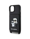 Hurtownia GSM - Etui Karl Lagerfeld KLHCP14SCSAKCPMK Apple iPhone 14 Hardcase schwarz/black Crossbody Saffiano Karl & Choupette - KLD1551 - {ean13} - Hurt