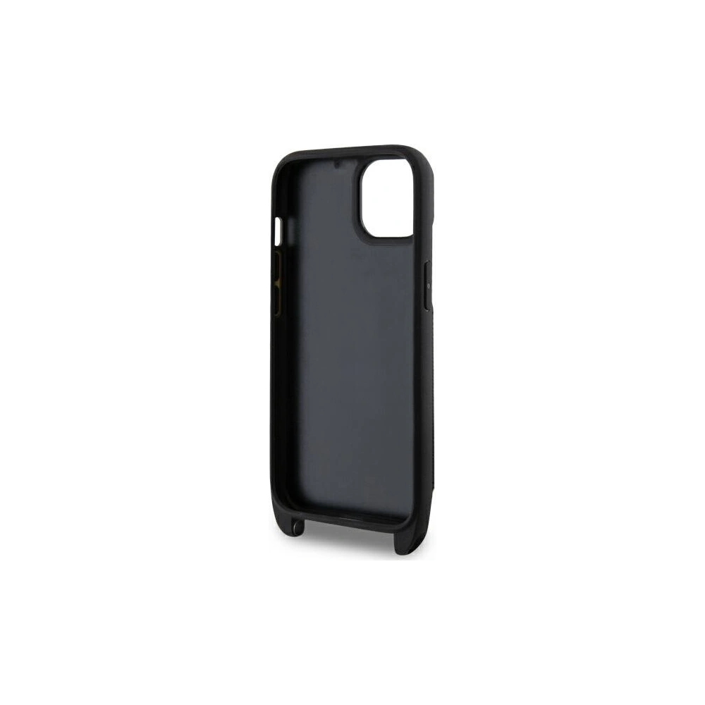 Hurtownia GSM - Etui Karl Lagerfeld KLHCP14SCSAKCPMK Apple iPhone 14 Hardcase schwarz/black Crossbody Saffiano Karl & Choupette - KLD1551 - {ean13} - Hurt