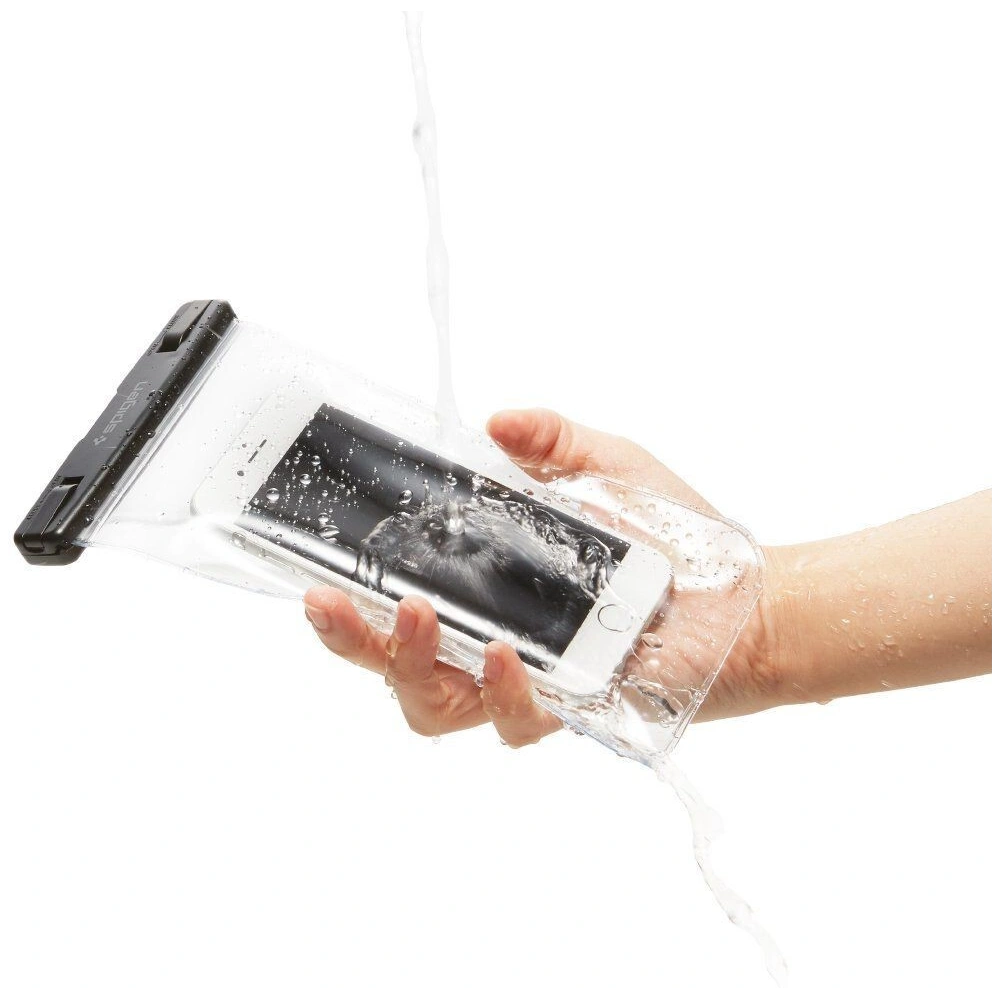 Hurtownia GSM - Spigen Carcasă impermeabilă universală A600 Carcasă Crystal Clear - SPN701CL - {ean13} - Hurt