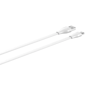 Wholesale LDNIO LS553 USB-A/USB-C cable 2.1A, 2m (white) - LDN381 - {ean13} - Hurt