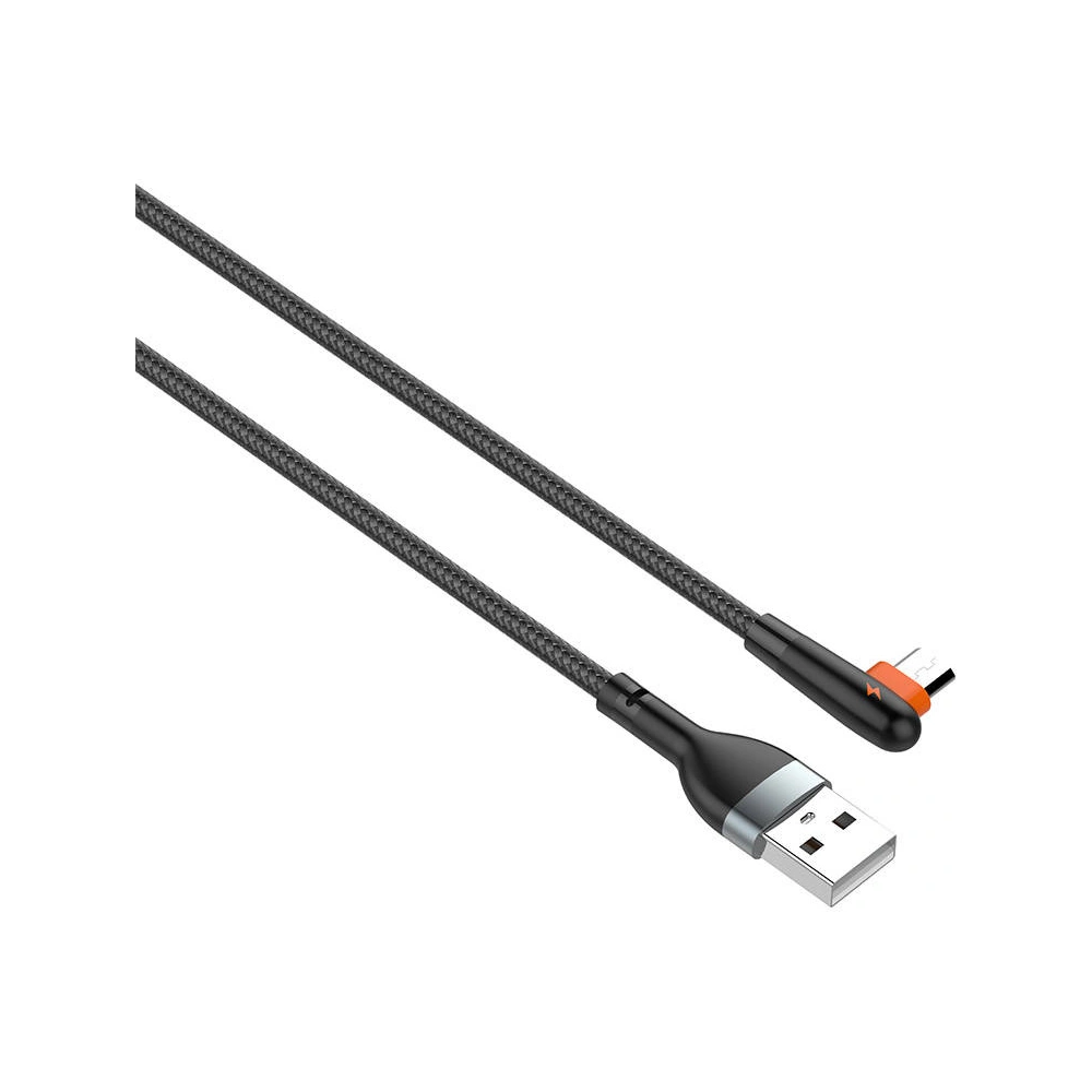 Hurtownia GSM - Kabel LDNIO LS561 USB-A/microUSB 2.4A, 1m (schwarz) - LDN383 - {ean13} - Hurt