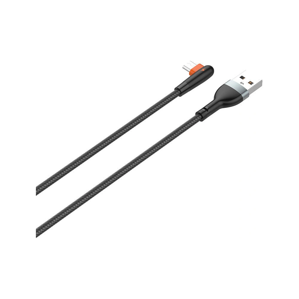 Hurtownia GSM - Kabel LDNIO LS561 USB-A/microUSB 2.4A, 1m (schwarz) - LDN383 - {ean13} - Hurt