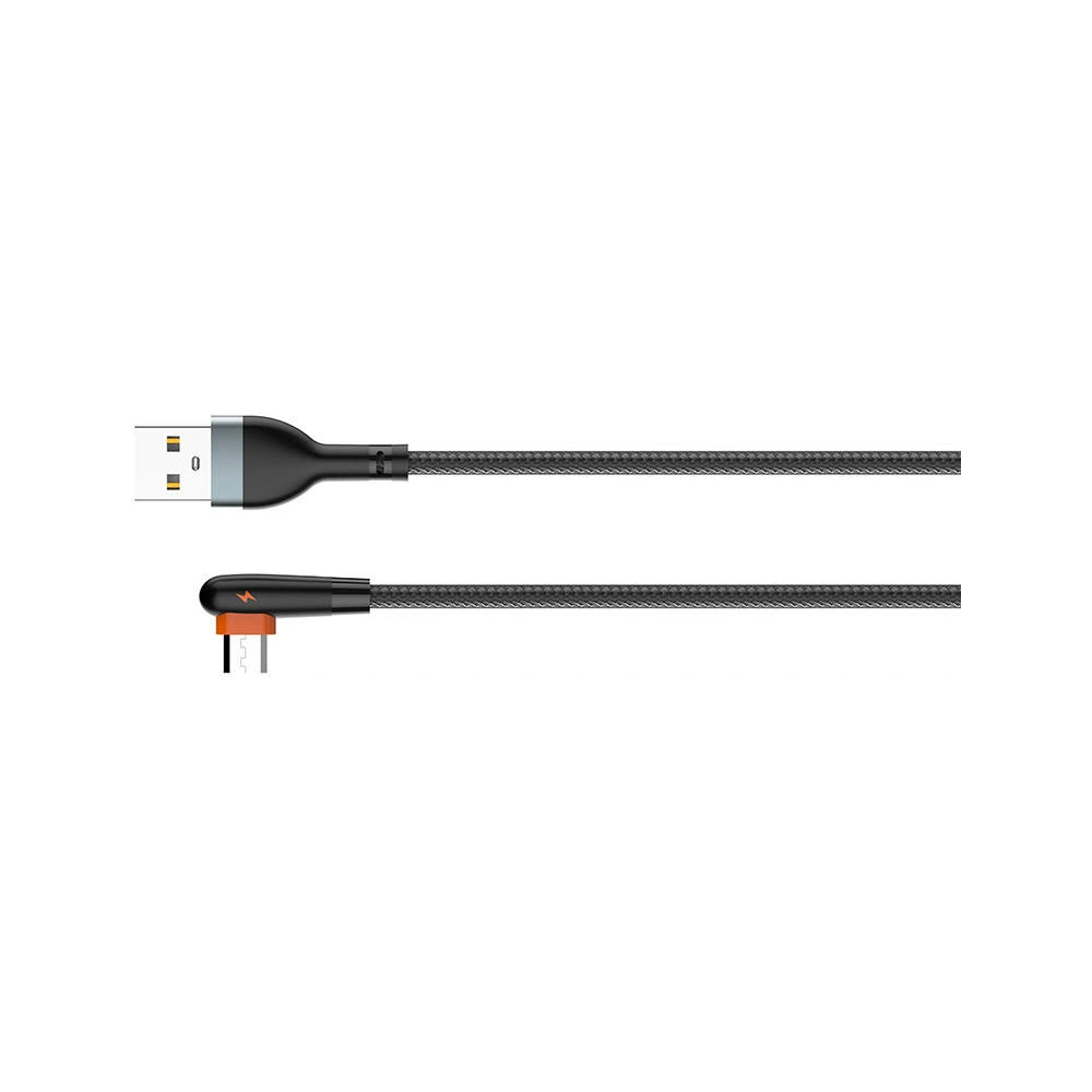 Hurtownia GSM - Kabel LDNIO LS561 USB-A/microUSB 2.4A, 1m (schwarz) - LDN383 - {ean13} - Hurt