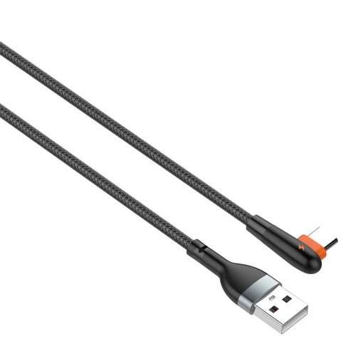 Kabel LDNIO LS561 USB-A/USB-C 2.4A, 1m (czarny)