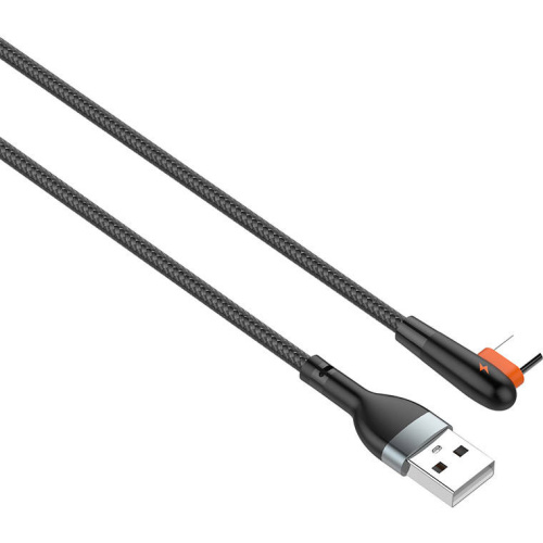 LDNIO Distributor - 5905316143951 - LDN384 - LDNIO LS561 USB-A/USB-C cable 2.4A, 1m (czarny) - B2B homescreen