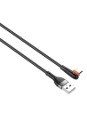 Cablul LDNIO LS561 USB-A/USB-C 2.4A, 1m (negru)