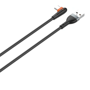 Kabel LDNIO LS561 USB-A/USB-C 2.4A, 1m (černý)