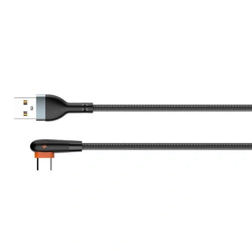 Kabel LDNIO LS561 USB-A/USB-C 2.4A, 1m (czarny)
