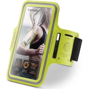Etui opaska na ramie Spigen A700 Sport Armband 6.9 Neon