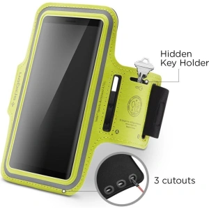 Etui opaska na ramie Spigen A700 Sport Armband 6.9 Neon