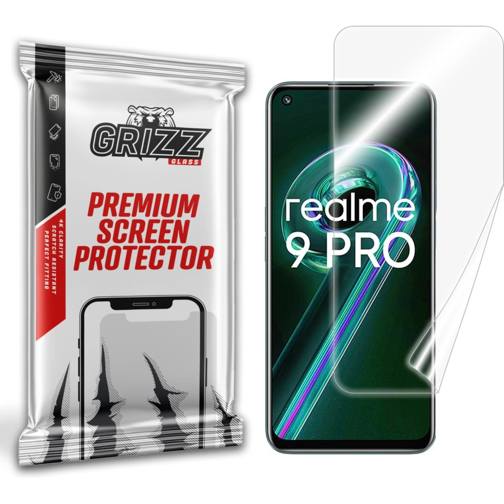 Hurtownia GSM - Cserép fólia GrizzGlass CeramicFilm a Realme 9 Pro-hoz - GRZ4550 - {ean13} - Hurt