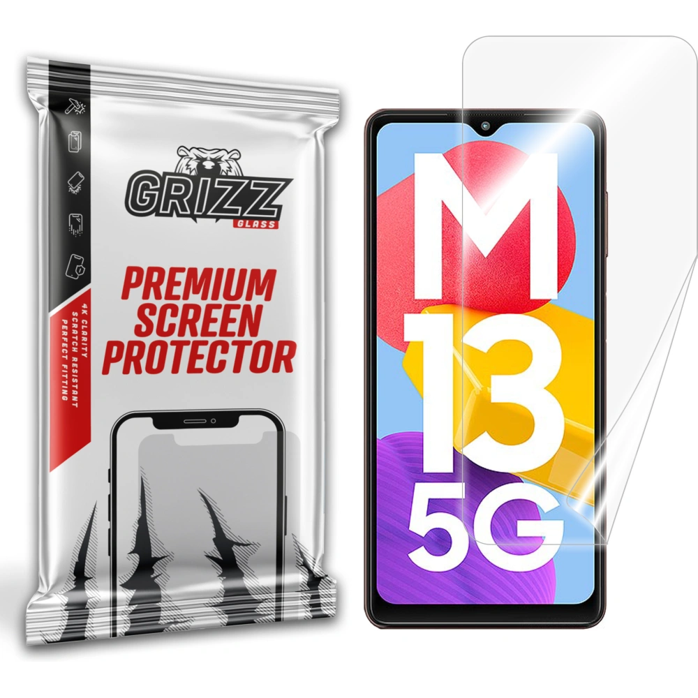 Hurtownia GSM - Cserép fólia GrizzGlass CeramicFilm Samsung Galaxy M13 5G-hez - GRZ4571 - {ean13} - Hurt