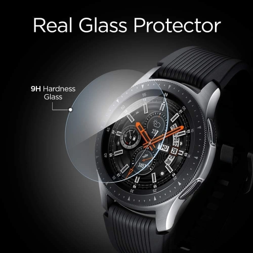 Szkło hartowane Spigen GLAS.tR Slim Galaxy Watch 46mm [3 PACK]