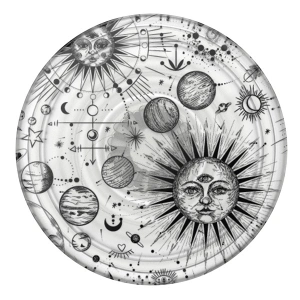 Hurtownia GSM - Suport pentru telefon POPSOCKETS 2 Plant Cosmic Sun 806488 - POP393 - {ean13} - Hurt