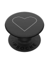 Suport pentru telefon POPSOCKETS 2 White Heart Black 800667