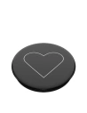 Hurtownia GSM - Suport pentru telefon POPSOCKETS 2 White Heart Black 800667 - POP427 - {ean13} - Hurt