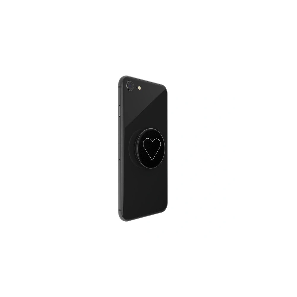 Hurtownia GSM - Suport pentru telefon POPSOCKETS 2 White Heart Black 800667 - POP427 - {ean13} - Hurt