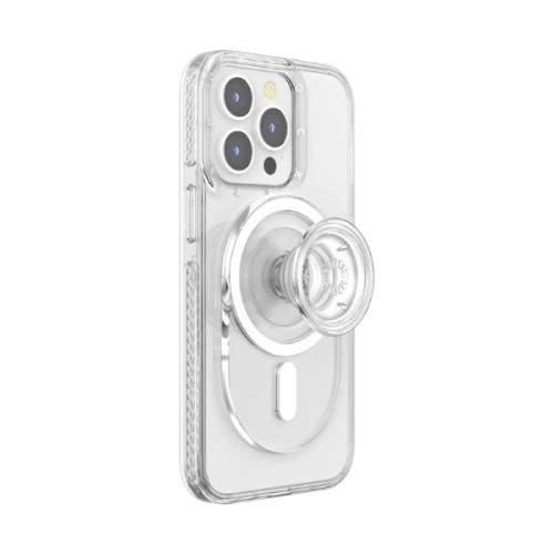 Uchwyt do telefonu POPSOCKETS PopGrip MagSafe 806226 clear