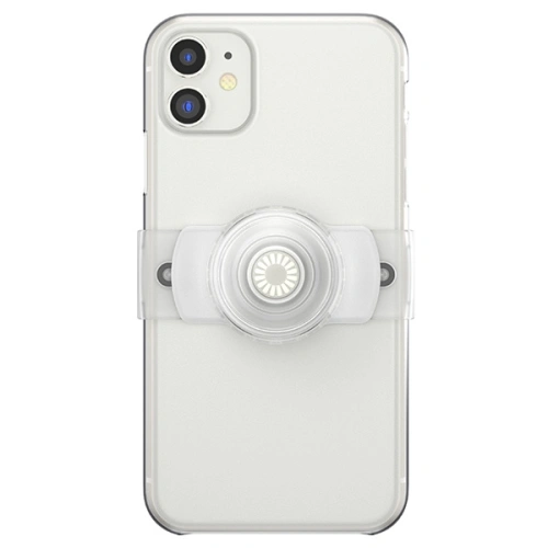 Uchwyt do telefonu POPSOCKETS PopGrip Slide Stretch 805497 biały/white