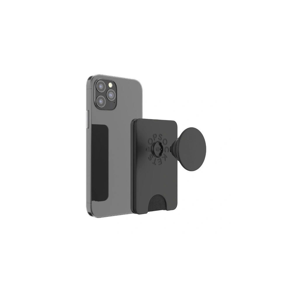 Hurtownia GSM - Držák na telefon s peněženkou POPSOCKETS PopWallet+ MagSafe 805668 černý/black - POP473 - {ean13} - Hurt