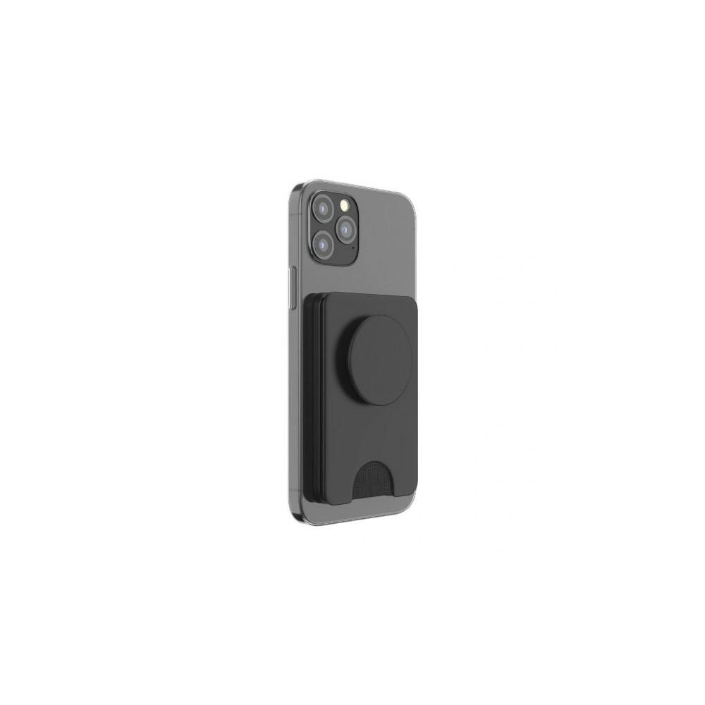 Hurtownia GSM - Suport pentru telefon cu portofel POPSOCKETS PopWallet+ MagSafe 805668 negru/black - POP473 - {ean13} - Hurt